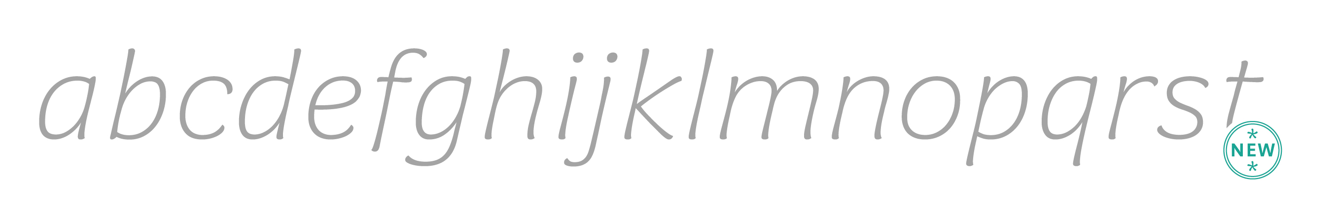 Almandin typeface 2