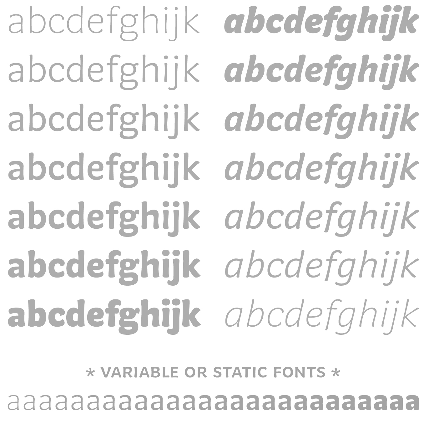 Almandin typeface